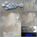 Aphrodite made with Swarovski Element`s and 925 Silver