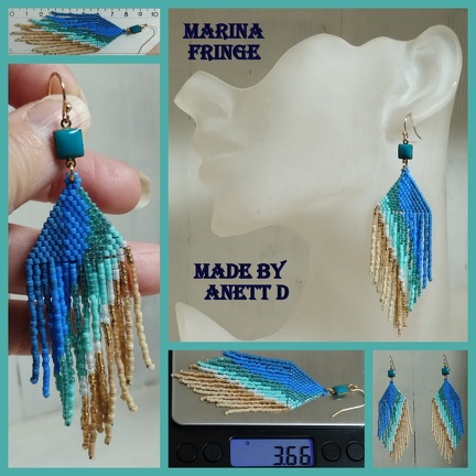 MARINA — Fringe Earrings