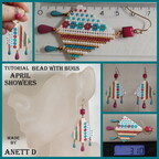 April Showers Kite Earrings